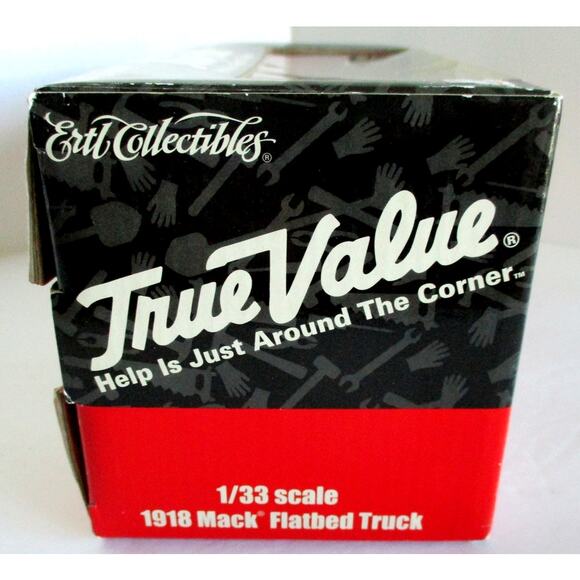 ERTL True Value Die Cast 1918 Mack Flat Bed Truck 21541-1HD - Picture 5 of 6